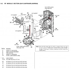HT-A9 SA-FLA9 SA-FRA9 SA-RLA9 SA-RRA9 TMR-A9WT Sony Audio Exploded Diagram