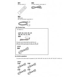 HT-A9 SA-FLA9 SA-FRA9 SA-RLA9 SA-RRA9 TMR-A9WT Sony Audio Exploded Diagram