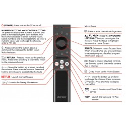 LINSAR TV Remote for LS85UHDZEN25S