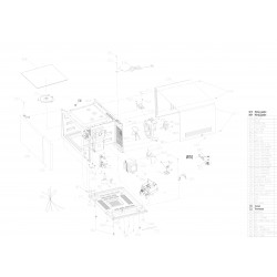 SM-327FHW Sharp Microwave Exploded Diagram