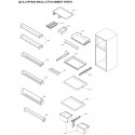 Sharp Refrigerator Exploded Diagram SJ-XP580G-SL / SJ-XP580G-BK