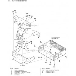 XAV-AX8100 Sony Audio Exploded Diagram
