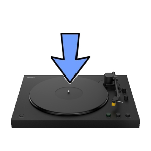 Sony Turntable Silicone Mat for PS-LX5BT YY2098C S0930103280 930103280