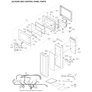 R-2398J-A Sharp Microwave Exploded Diagram R2398JA