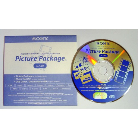 Sony Software - PICTURE PACKAGE Ver.1.2.1