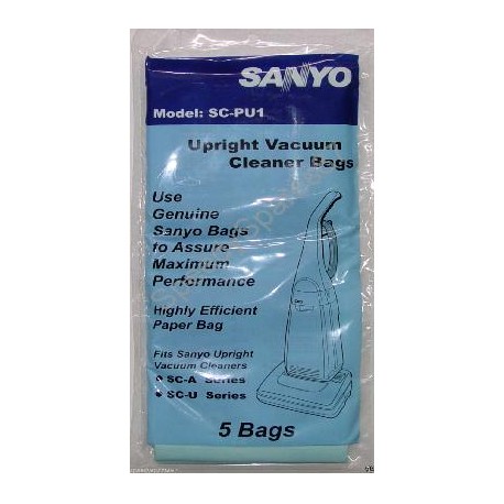 Sanyo Paper Dust Bag - Pack of 5