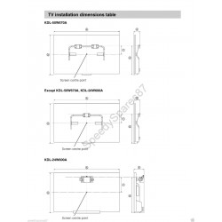 Sony Television Wall Mount Kit