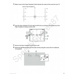 Sony Television Wall Mount Kit