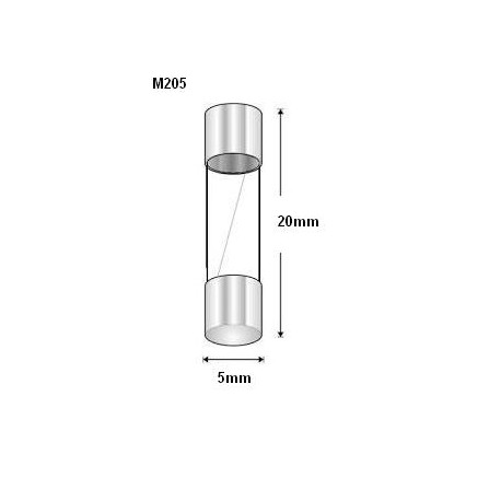 Glass Fuse M205