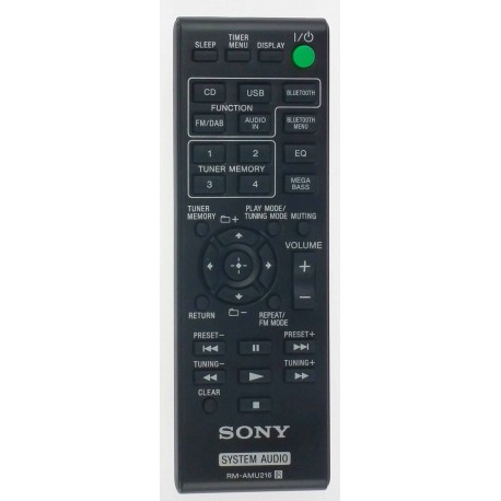 Sony RM-AMU216 Audio Remote