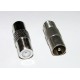Adaptor - COAX Plug to 'F' Socket