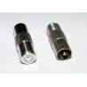 Adaptor - COAX Plug Male to 'F' Socket