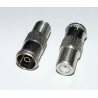 Adaptor - 'F' Socket to COAX Socket