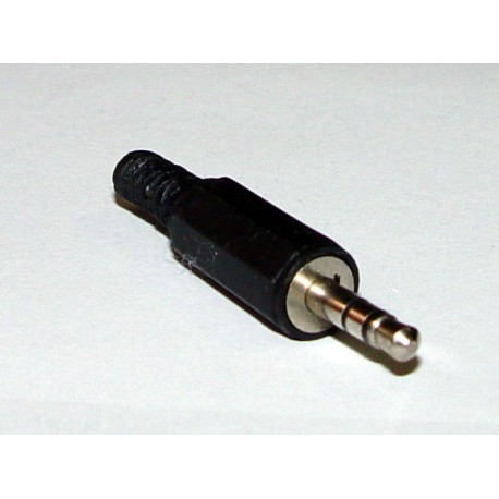 Adaptor - Plug 3.5mm STEREO - Black