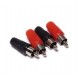 Adaptor - RCA Plug - Black and red
