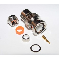 Adaptor -BNC Plug - Crimp Type