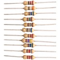 Resistors Colour Band Chart