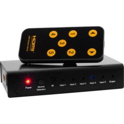 HDMI Switch Box - 5 Way with Remote