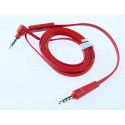 Sony MDR-100A / MDR-100AAP / Headphone Cable with Remote / mic - CINNABAR Red