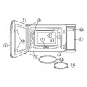 R330YW & R330YS Sharp Microwave Exploded Diagram