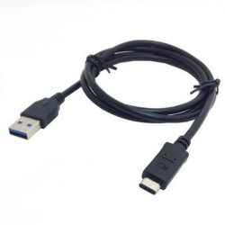 Lead USB 3.0 Type A Male to USB 3.1 TYPE C Male Plug 1M