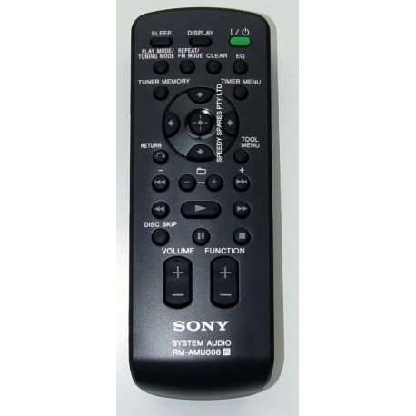 Sony RM-AMU008 Audio Remote