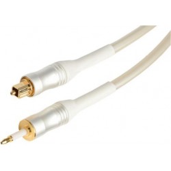 White Pearl Series - 3m Optical Toslink to 3.5mm Lead