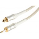 White Pearl Series - 3m Optical Toslink to 3.5mm Lead