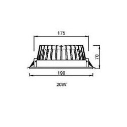 CELESTRA LED Down Light