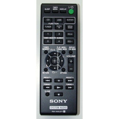 Sony RM-AMU211 Audio Remote