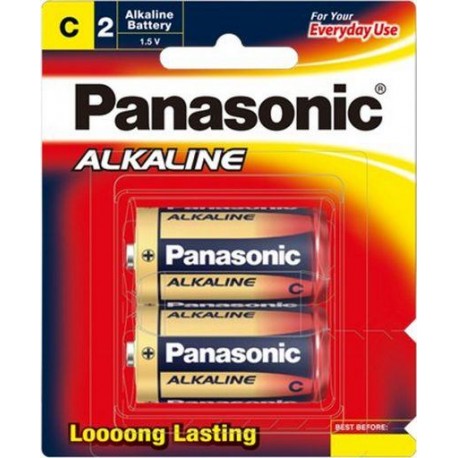 Battery C (R14) Alkaline Battery 2 Pack