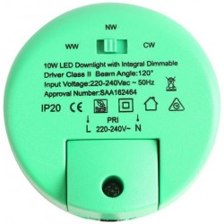 3 Colour CTS Dimmable LED Down Light 10Watt