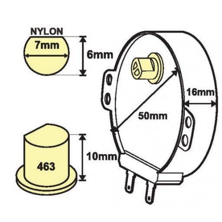 Microwave Turntable Motor