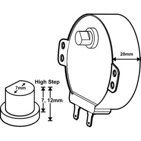 Microwave Turntable Motor