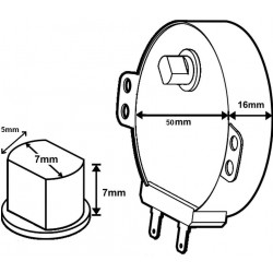 Microwave Turntable Motor