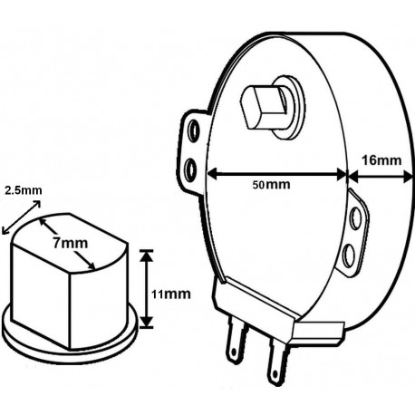 Microwave Turntable Motor