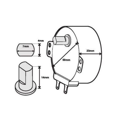 Microwave Turntable Motor