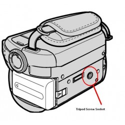 Sony Handycam Tripod Screw Socket