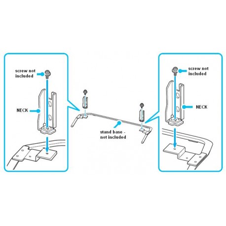 Sony Television Stand Neck - Pair
