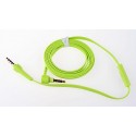 Sony MDR-100AAPY Headphone Cable with Remote / mic - Lime Yellow