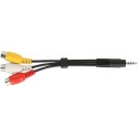 Samsung and Hisense Television Analogue RCA Conversion Cable