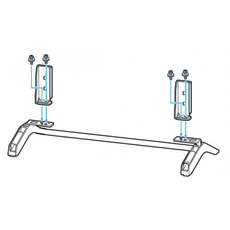 Sony Television KD55X8500E Desktop Stand