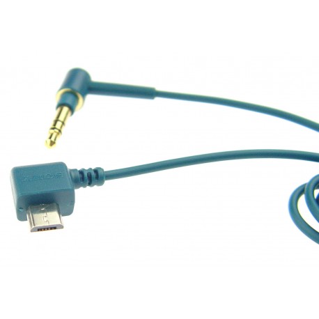 Sony Headphone Cable - Viridian Blue MDREX750BT