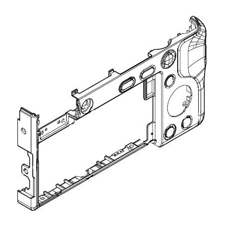 Sony Rear Cabinet for A6000 / ILCE6000 / 6000L / 6000Y - BLACK