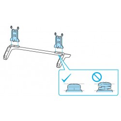 Sony Television KD65X8500E Complete Desktop Stand