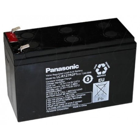 Panasonic LEAD-ACID Battery 12V 7.2AH NBN Battery