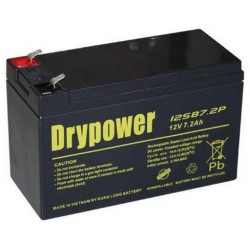 Drypower LEAD-ACID Battery 12V 7.2AH NBN Battery