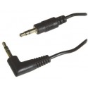 Audio Cord STEREO AUX 3.5mm Plug 1Metre