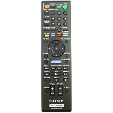 Sony RM-ADP053 Blu-ray Remote