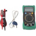 Pocket Size Digital Multimeter with Temperature